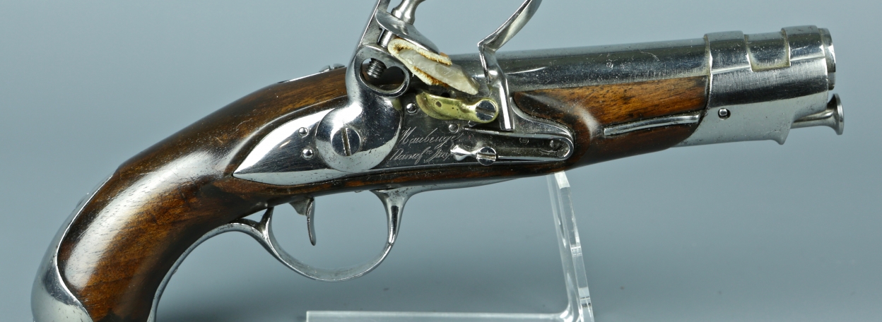 PISTOLET A SILEX DE GENDARMERIE MODELE AN IX - 1er EMPIRE