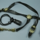 CEINTURON ET DRAGONNE DE PETITE TENUE D'OFFICIER DE CAVALERIE LEGERE - PREMIER EMPIRE