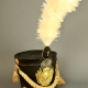 SHAKO DE TROUPE DE FUSILIER D'INFANTERIE DE LA GARDE ROYALE - DEUXIEME MODELE