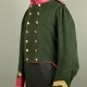 UNIFORME TROUPE DE CHEVAUX LEGER MODELE 1817 DU CANTON D'ARGOVIE SUISSE