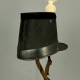 SHAKO D'OFFICIER DE FUSILLIERS MODELE 1852 DU CANTON DE ZURICH - SUISSE