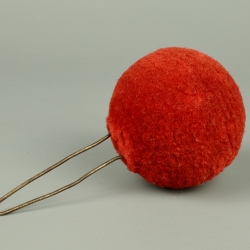 POMPON ROUGE DE SHAKO D'INFANTERIE DE LIGNE 1ER EMPIRE