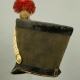 SHAKO D'OFFICIER MODELE 1820 DU CANTON DE ST GALL - SUISSE