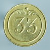 BOUTON DE TROUPE GROS MODULE DU 33EME DE LIGNE - 1ER EMPIRE