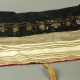 SCHABRAQUE ET PORTE MANTEAU D'ARTILLERIE OU DES HUSSARDS DES COMPAGNIES D'ELITE - PREMIER EMPIRE