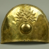 PLAQUE DE BONNET A POILS DES SAPEURS DES REGIMENTS SUISSE AU SERVICE DE NAPLES -1830