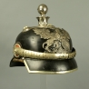CASQUE À POINTE DE SOUS-OFFICIER DE POMPIER BADOIS MODELE 1895 - ALLEMAGNE