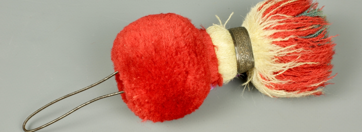 POMPON TRICOLORE DE SOUS-OFFICIER POUR SHAKO DE LA GARDE NATIONALE - LOUIS PHILIPPE