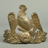 PLAQUE DE SHAKO DE GRENADIER - MODELE 1837 - LOUIS PHILIPPE