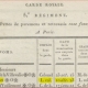 PEINTURE D'UN OFFICIER SUERIEUR DE LA ARDE ROYALE- RESTAURATION 1815- 1830