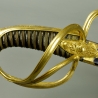 SABRE D'OFFICIER DU GENIE DIT A LA CHASSEUR - PREMIER EMPIRE