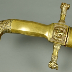 SABRE DES SAPEURS D'INFANTERIE A LA TÊTE D'AIGLE - PREMIER EMPIRE