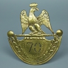 PLAQUE DE SHAKO DU 70ème REGIMENT DE LIGNE - MODELE 1812