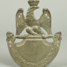 PLAQUE DE SHAKO REGLEMENTAIRE DE LA GARDE NATIONALE - MODÈLE 1812