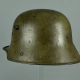 CASQUE ALLEMAND D'INFANTERIE MODELE 1916 - PREMIERE GUERRE - ALLEMAGNE