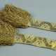 PAIRE D'ÉPAULETTES D'OFFICIER D'INFANTERIE VERS 1740 - ANCIEN RÉGIME