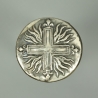 BOUTON DE MOUSQUETAIRE DU ROI DE LA SECONDE COMPAGNIE - ANCIEN RÉGIME