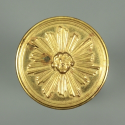 BOUTON DE CHIRURGIEN MAJOR DES GARDES DU CORPS DU ROI - RESTAURATION