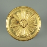 BOUTON DE CHIRURGIEN MAJOR DES GARDES DU CORPS DU ROI - RESTAURATION