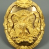BOUCLE D'OFFICIER DE L'ARMÉE MEXICAINE - ÉPOQUE VERS 1867