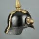 CASQUE DE TROUPE D'INFANTERIE PRUSSIENNE MODÈLE 1857 MODIFIÉ 1860 - PRUSSE