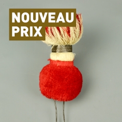 POMPON TRICOLORE DE SOUS-OFFICIER POUR SHAKO DE LA GARDE NATIONALE - LOUIS PHILIPPE