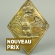 PLAQUE DE SHAKO DE TROUPE D'UN REGIMENT DE LIGNE MODELE 1806 / 1810 - PREMIER EMPIRE