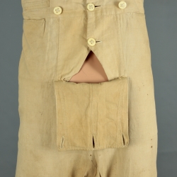 PANTALON À PONT D'OFFICIER D'INFANTERIE - PREMIER EMPIRE