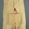 PANTALON À PONT D'OFFICIER D'INFANTERIE - PREMIER EMPIRE