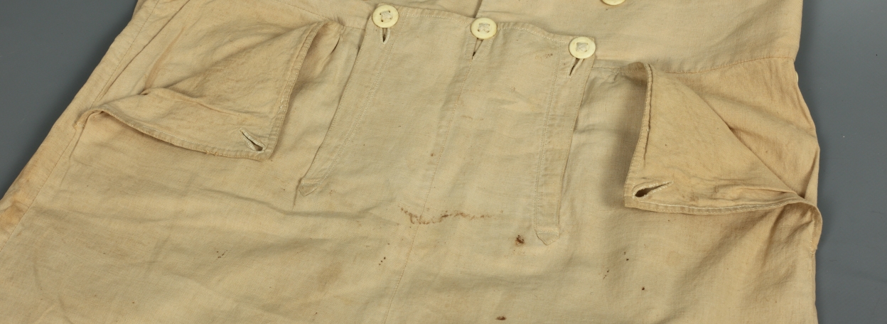 PANTALON À PONT D'OFFICIER D'INFANTERIE - PREMIER EMPIRE