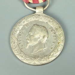 MÉDAILLE DE LA CAMPAGNE D'ITALIE - CRÉÉE EN 1859 - SECOND EMPIRE