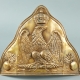 PLAQUE DE BONNET A POILS DES GRENADIERS A PIED DE LA GARDE IMPERIALE - PREMIER EMPIRE