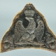 PLAQUE DE BONNET A POILS DES GRENADIERS A PIED DE LA GARDE IMPERIALE - PREMIER EMPIRE