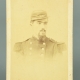 CARTE ANCIENNE PHOTO D'UN SOLDAT DU 30 EME D'INFANTERIE EN 1872 - III EME REPUBLIQUE