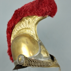 CASQUE DE TROUPE DE CARABINIERS - MODÈLE 1830 - MONARCHIE DE JUILLET