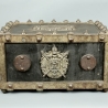 COFFRE DE TRéSORIER PAYEUR DE L'ARMéE DE BOURBAKI - SECOND EMPIRE
