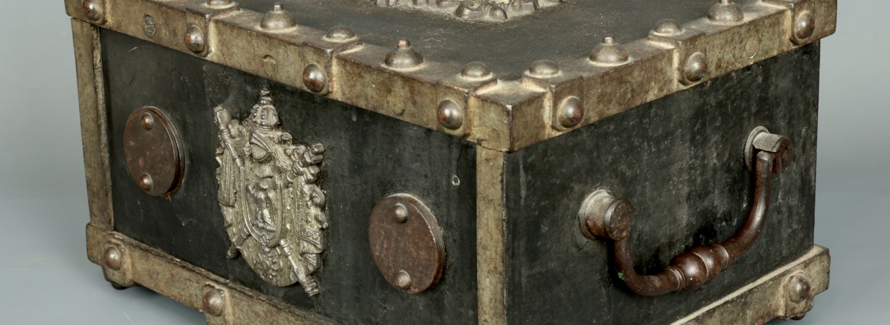 COFFRE DE TRÉSORIER PAYEUR DE L'ARMÉE DE BOURBAKI – SECOND EMPIRE