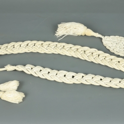 CORDON RAQUETTES DE BONNET A POILS DE GARDE SUISSE - RESTAURATION