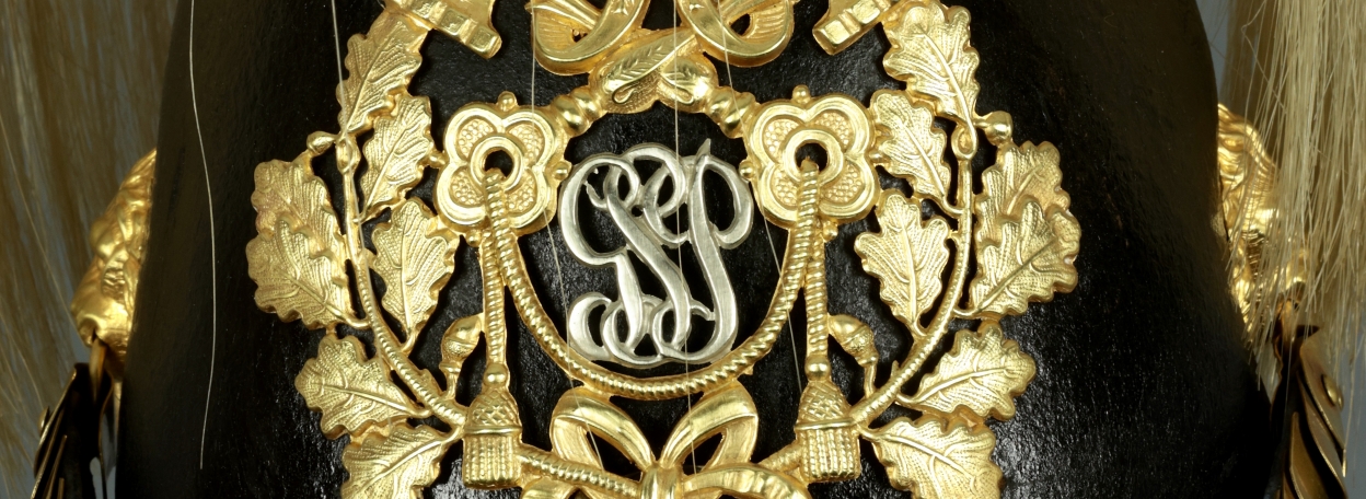 CASQUE DE TROUPE DES GARDES DU PAPE PIE X PONTIFICAT 1903-1914 - VATICAN