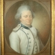 PORTRAIT EN PASTEL D'UN OFFICIER D'INFANTERIE AU RÈGLEMENT DE 1779-86 – ANCIEN RÉGIME