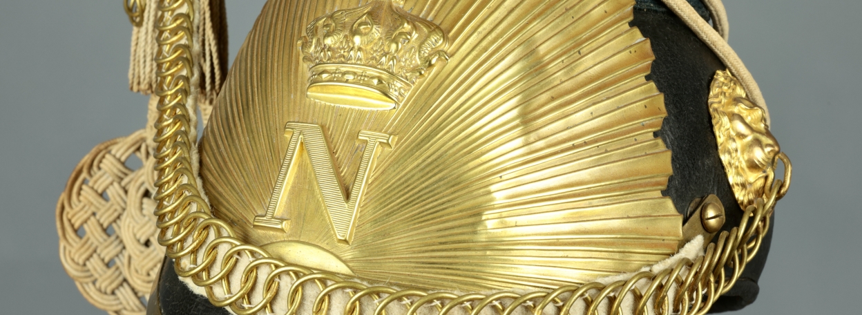 SCHAPSKA DE TROMPETTE DES LANCIERS DE LA GARDE IMPÉRIALE MODÈLE 1856 - SECOND EMPIRE