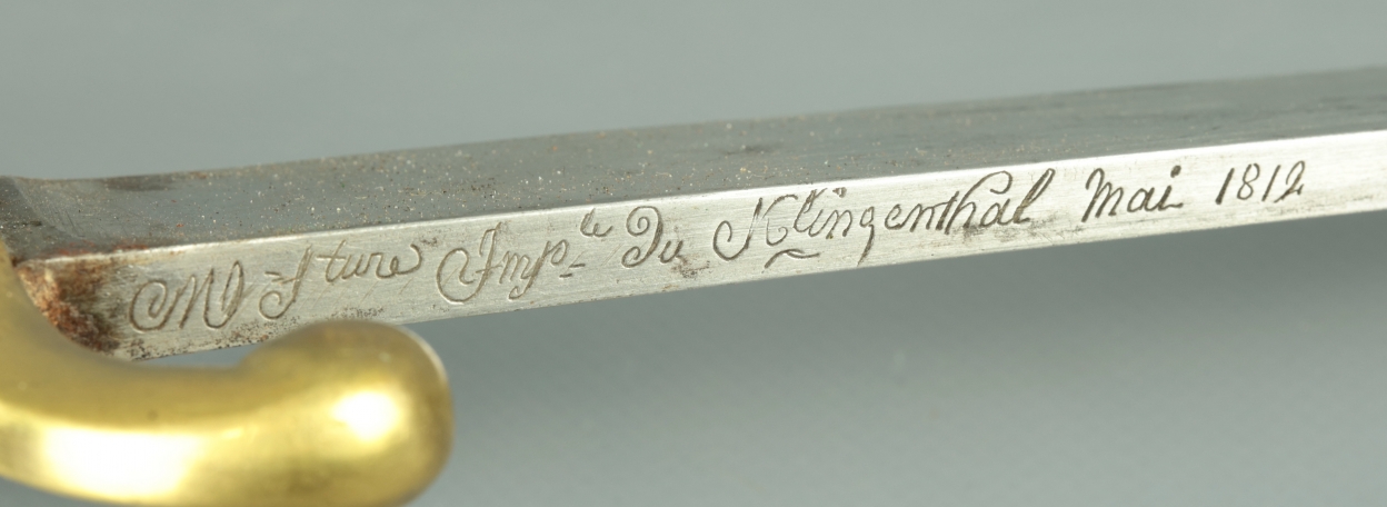 SABRE BRIQUET D'INFANTERIE MODELE AN 11 - PREMIER EMPIRE