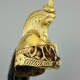 CASQUE D'OFFICIER DE DRAGON DE LA LIGNE MODELE 1858 - SECOND EMPIRE
