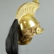 CASQUE D'OFFICIER DE DRAGON DE LA LIGNE MODELE 1858 - SECOND EMPIRE