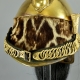 CASQUE D'OFFICIER DE DRAGON DE LA LIGNE MODELE 1858 - SECOND EMPIRE