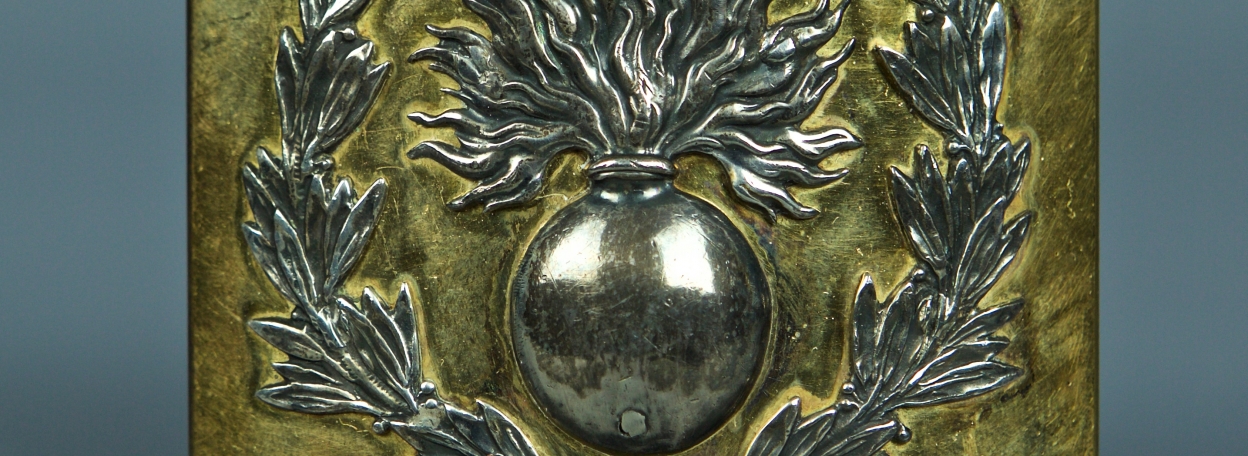 PLAQUE DE CEINTURON D'OFFICIER DE CARABINIER